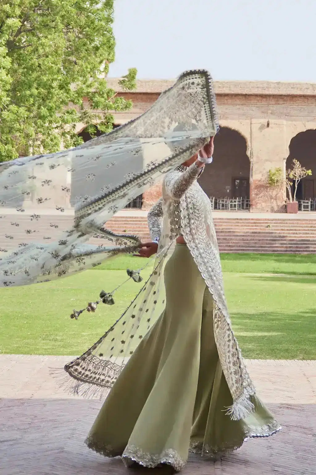Afrozeh | Dastangoi Wedding Formals | Nigar - Pakistani Designer Dress - by Afrozeh | Type: Bridal - 100% Original at Saira Sultan