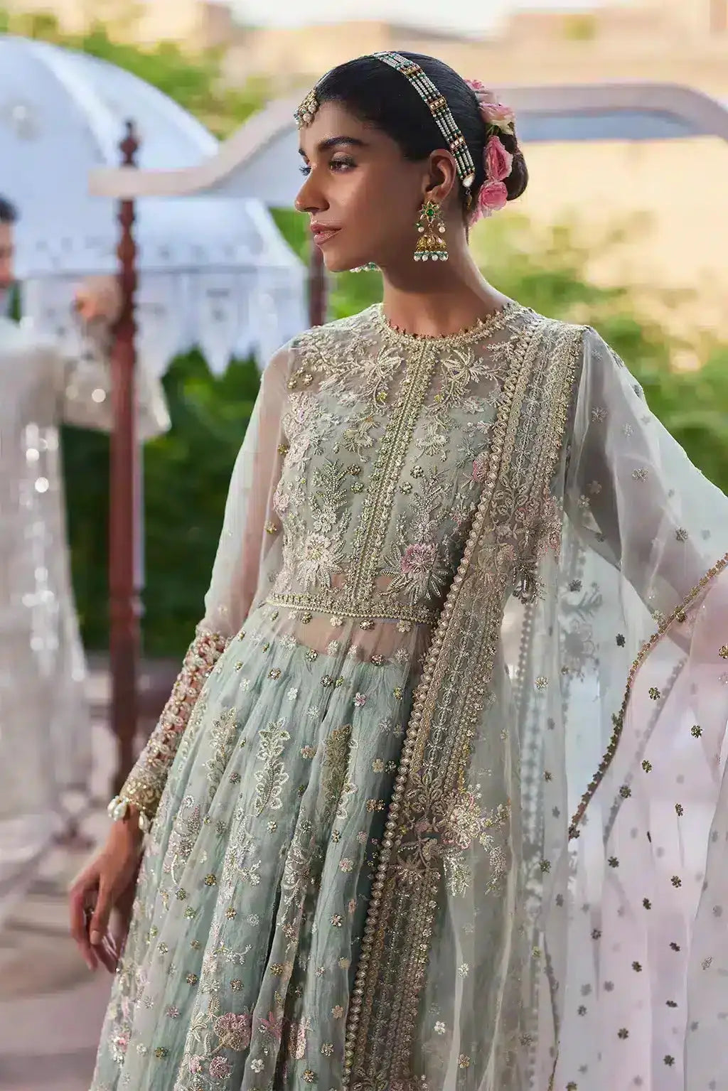 Afrozeh | Dastangoi Wedding Formals | Mehrunisa - Pakistani Designer Dress - by Afrozeh | Type: Bridal - 100% Original at Saira Sultan