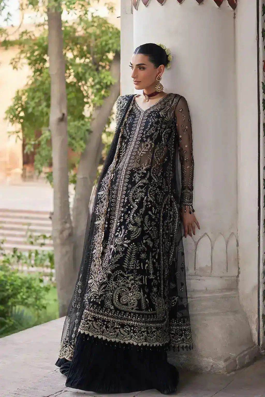 Afrozeh | Dastangoi Wedding Formals | Nafeesa - Pakistani Designer Dress - by Afrozeh | Type: Bridal - 100% Original at Saira Sultan