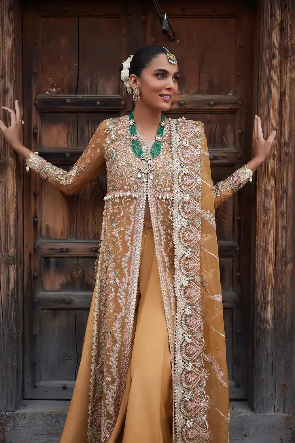 Afrozeh | Dastangoi Wedding Formals | Shafaq - Pakistani Designer Dress - by Afrozeh | Type: Bridal - 100% Original at Saira Sultan