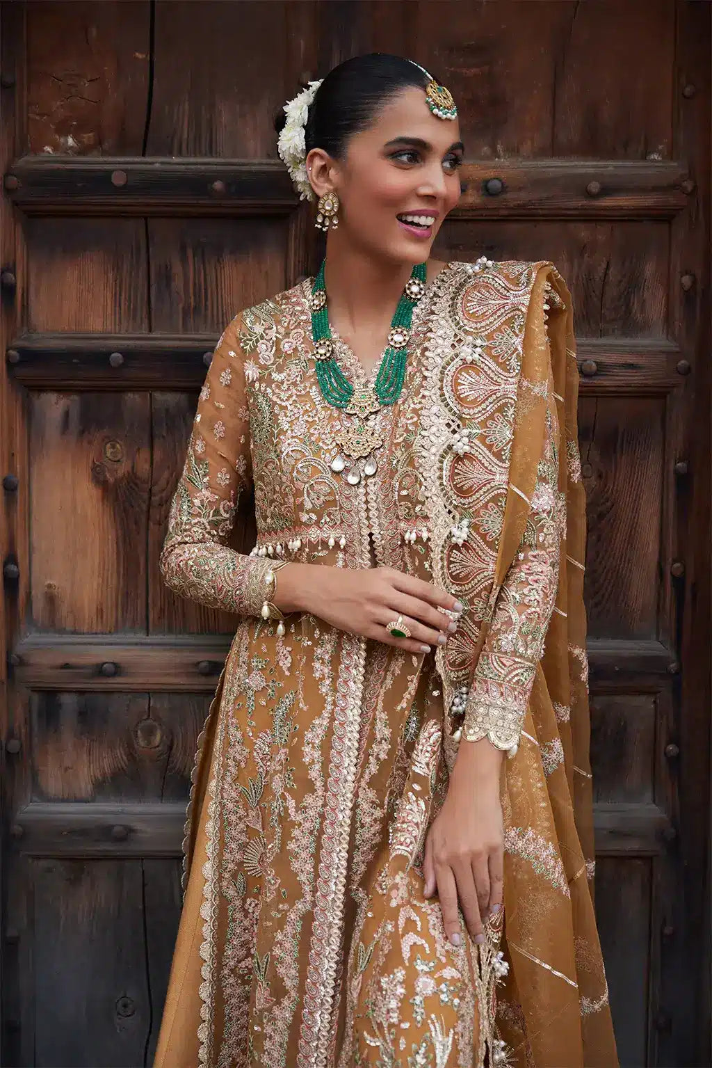 Afrozeh | Dastangoi Wedding Formals | Shafaq - Pakistani Designer Dress - by Afrozeh | Type: Bridal - 100% Original at Saira Sultan