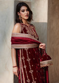Kanwal Malik | Laira Formals | Aline XL Maroon Velvet