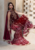 Kanwal Malik | Laira Formals | Aline L Maroon Velvet