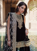Kanwal Malik | Laira Formals | Elynor M Black Velvet