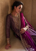 Kanwal Malik | Laira Formals | Amara XL Plum Korean Raw Silk