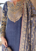 Kanwal Malik | Laira Formals | Aleha M Blue Velvet