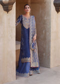 Kanwal Malik | Laira Formals | Aleha L Blue Velvet