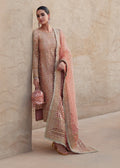 Kanwal Malik | Laira Formals | Nera S Blush Pink Zari Tissue