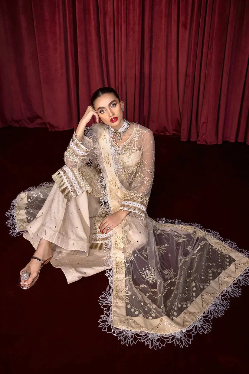 Zarposh | Lamhay Wedding Formals | RAHA - Pakistani Designer Dress - by Zarposh | Type: Formal - 100% Original at Saira Sultan