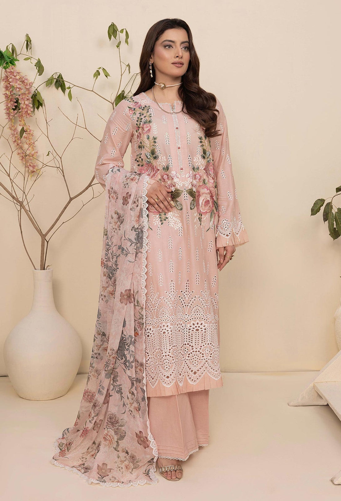 Adans Libas | Haelyn 25 | HAELYN 6 XS Peach Pink Lawn