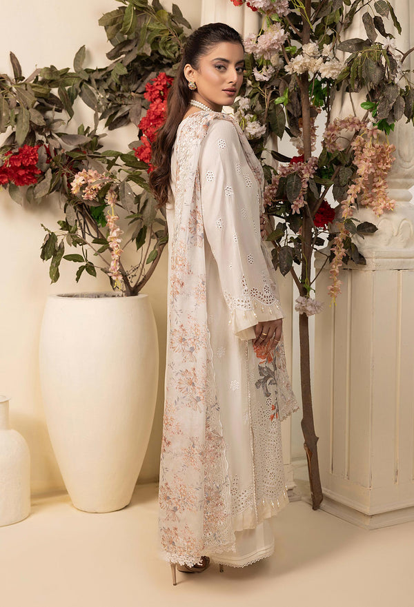 Adans Libas | Haelyn 25 | HAELYN 4 XS Off White Lawn