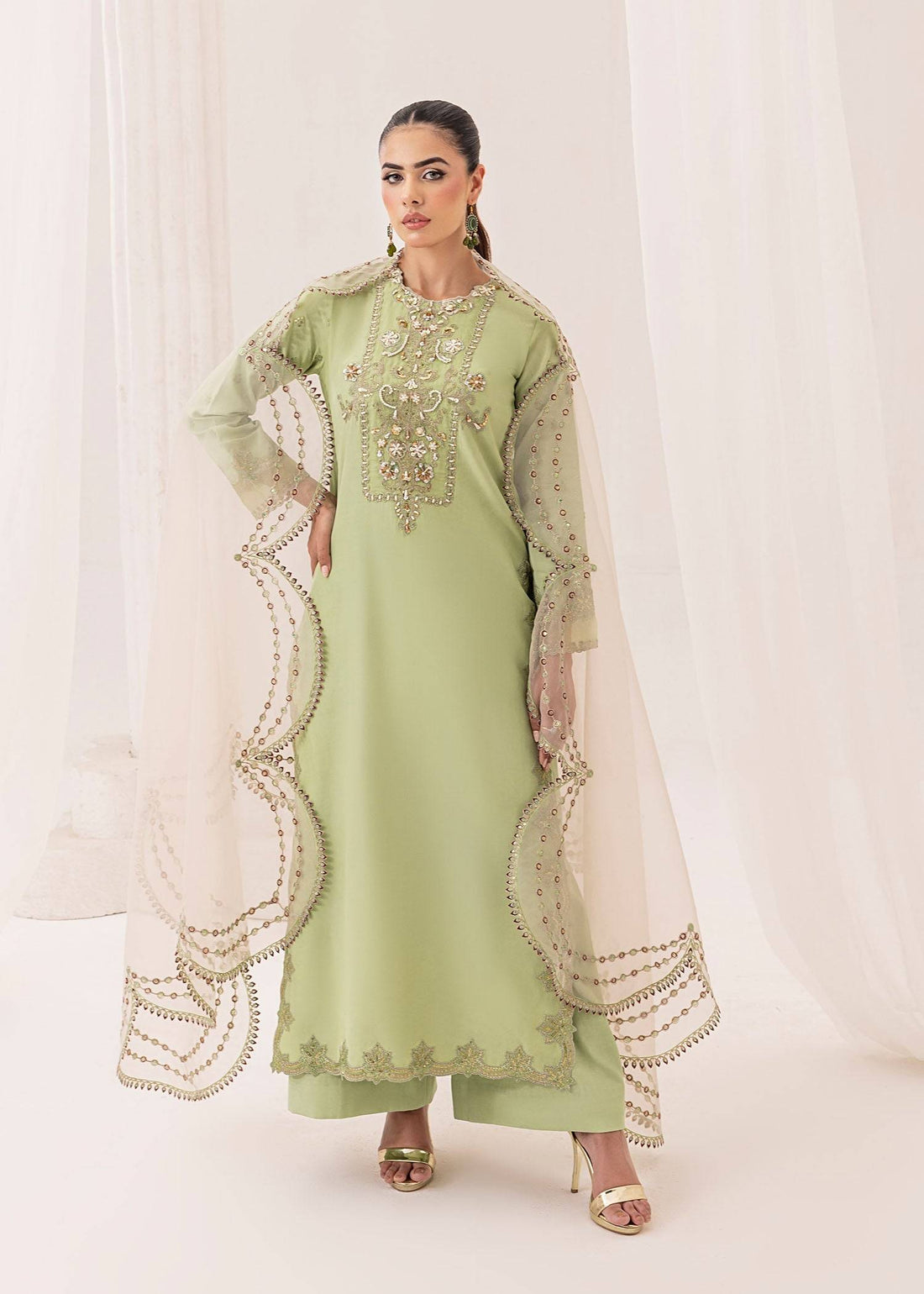 Jamnii | Silk Ivy | Serene - Pakistani Designer Dress - by Jamnii | Type: Ladies Clothes - 100% Original at Saira Sultan