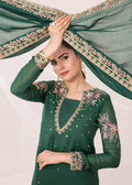 Jamnii | Silk Ivy | Emerald - Pakistani Designer Dress - by Jamnii | Type: Ladies Clothes - 100% Original at Saira Sultan