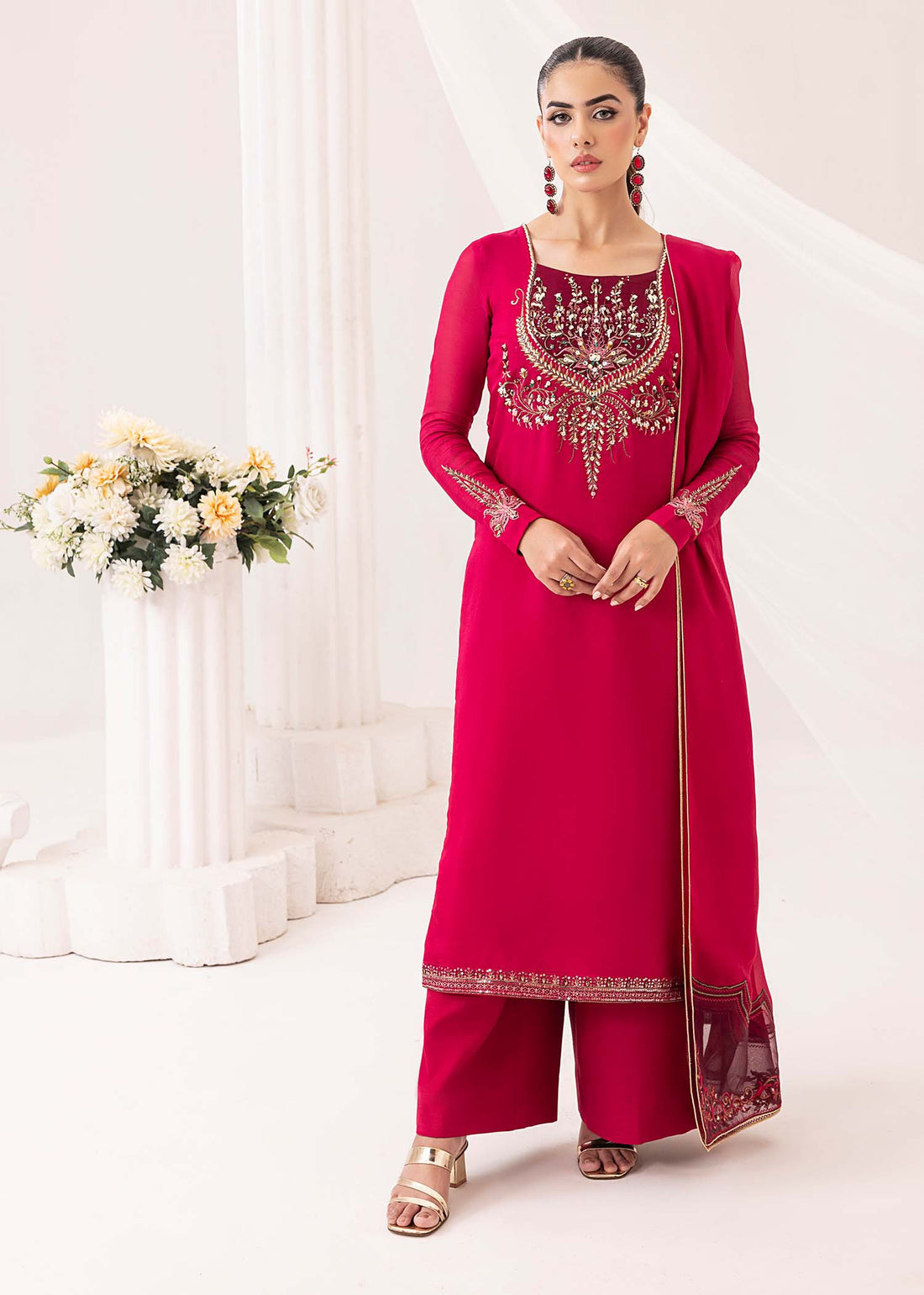 Jamnii | Silk Ivy | Muse - Pakistani Designer Dress - by Jamnii | Type: Ladies Clothes - 100% Original at Saira Sultan