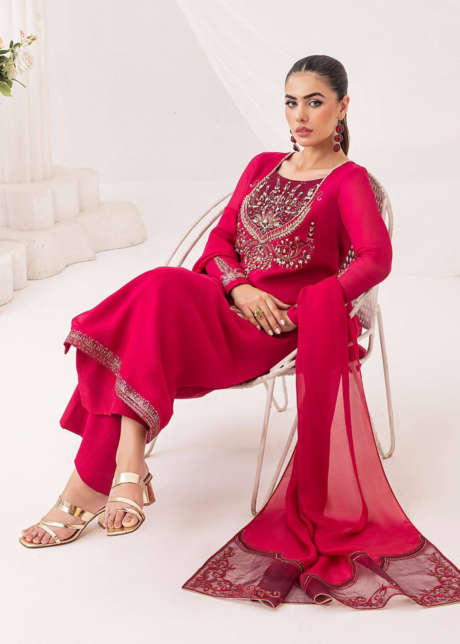 Jamnii | Silk Ivy | Muse - Pakistani Designer Dress - by Jamnii | Type: Ladies Clothes - 100% Original at Saira Sultan