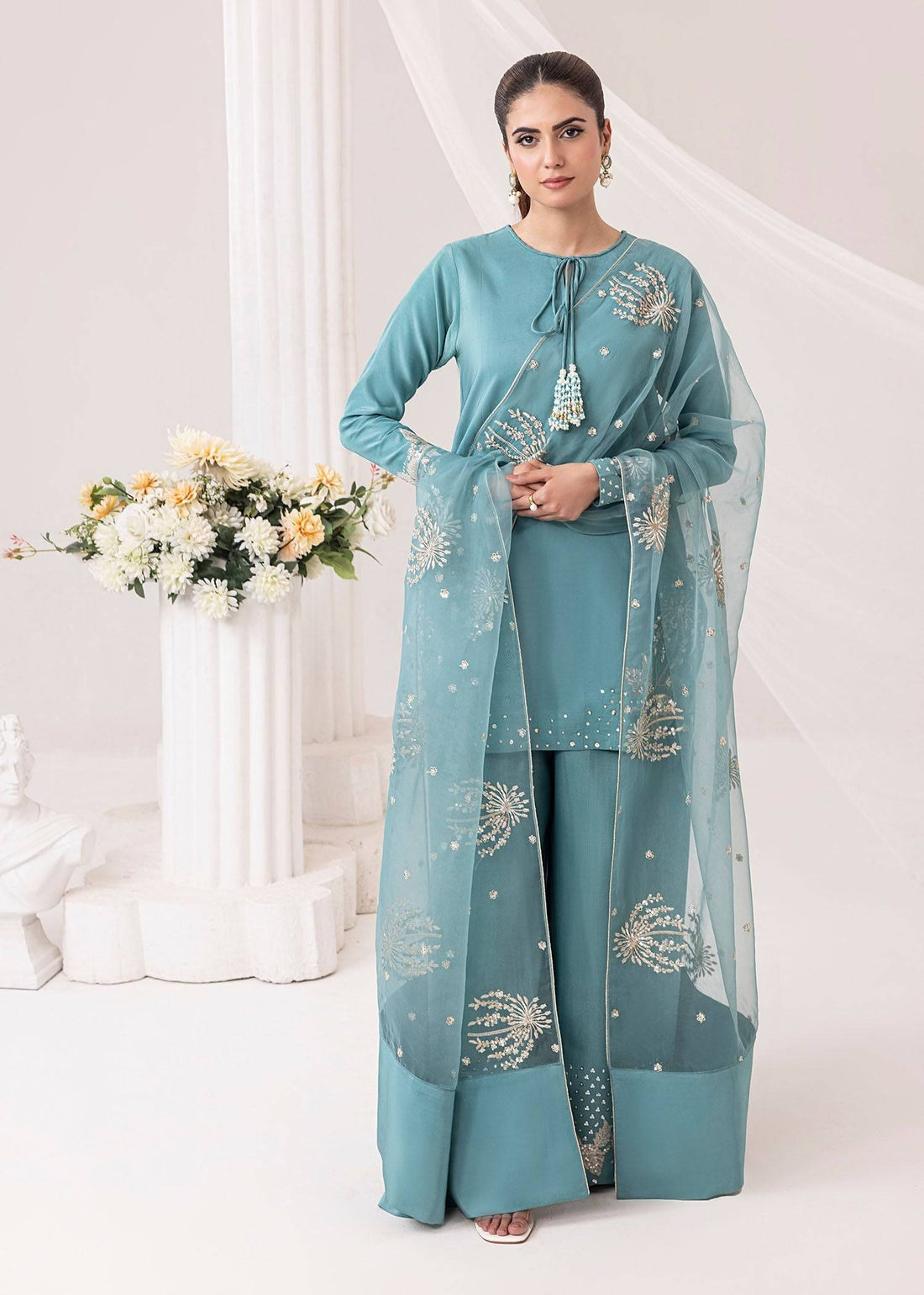 Jamnii | Silk Ivy | Dewdrop - Pakistani Designer Dress - by Jamnii | Type: Ladies Clothes - 100% Original at Saira Sultan