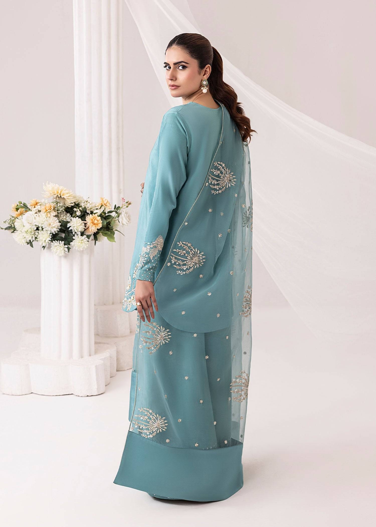 Jamnii | Silk Ivy | Dewdrop - Pakistani Designer Dress - by Jamnii | Type: Ladies Clothes - 100% Original at Saira Sultan