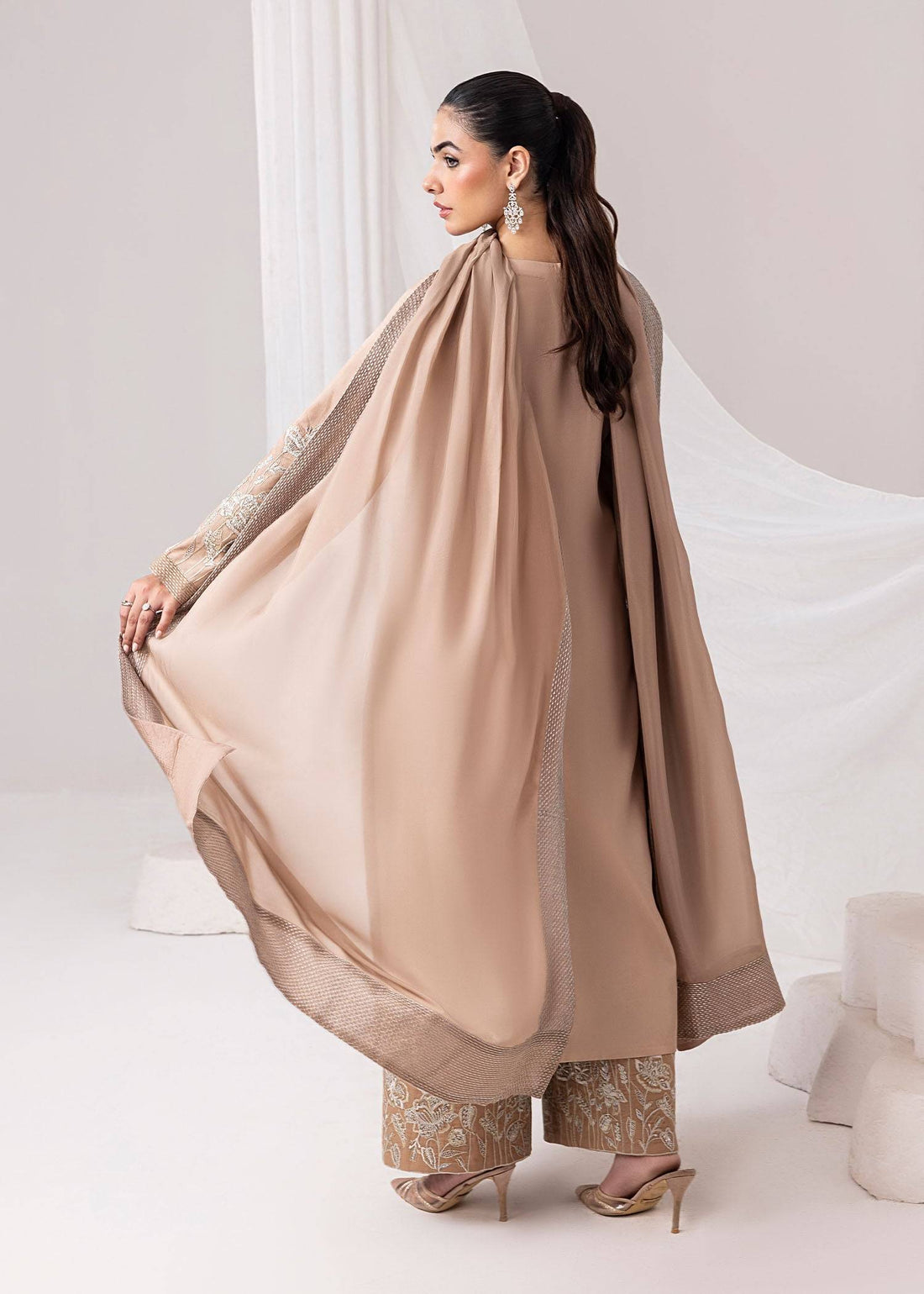 Jamnii | Silk Ivy | Desert Rose - Pakistani Designer Dress - by Jamnii | Type: Ladies Clothes - 100% Original at Saira Sultan
