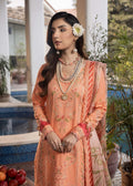 Shurooq | Luxury Lawn 25 | Zyra M Peach Lawn