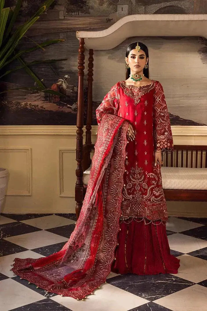 Emaan Adeel | Luxury Pret 23 | Gulfishan - Pakistani Designer Dress - by Emaan Adeel | Type: Formal - 100% Original at Saira Sultan
