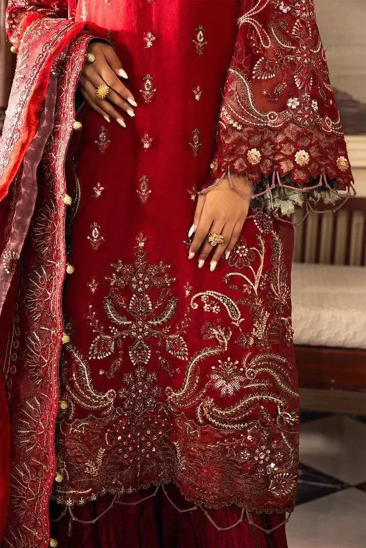 Emaan Adeel | Luxury Pret 23 | Gulfishan - Pakistani Designer Dress - by Emaan Adeel | Type: Formal - 100% Original at Saira Sultan