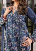 Shurooq | Luxury Lawn 25 | Mira L Navy Lawn