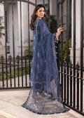 Shurooq | Luxury Lawn 25 | Mira S Navy Lawn