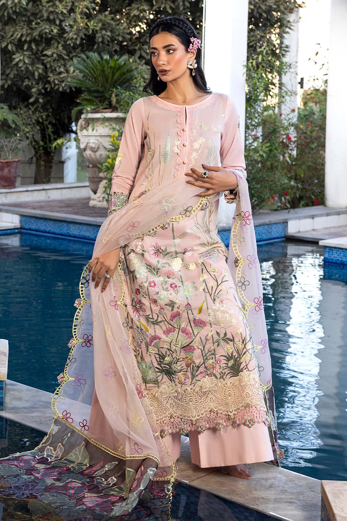 Raeesa Premium | Senorita Formals | SR-006 - Pakistani Designer Dress - by Raeesa Premium - Type : Ladies Clothes - 100% Original at Saira Sultan