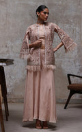 Threads and Motifs | Formal Dresses 25 | Organza Embroidered Jacket With Inner - Pakistani Designer Dress - by Threads and Motifs - Type : Ladies Clothes - 100% Original at Saira Sultan