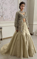 Threads and Motifs | Formal Dresses 25 | EMBRIODERED JACKET WITH BLOUSE AND SKIRT - Pakistani Designer Dress - by Threads and Motifs - Type : Ladies Clothes - 100% Original at Saira Sultan