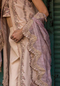 Zarqash | Luxury Lawn 25 | ZQLU 002 Ambrose XL Ivory Lawn