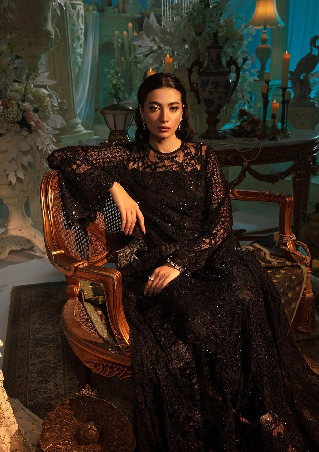 Elaf Premium | Evara Formals 24 | EFE-05 MAJESTY - Pakistani Designer Dress - by Elaf Premium | Type: The Formal Exhibit - 100% Original at Saira Sultan