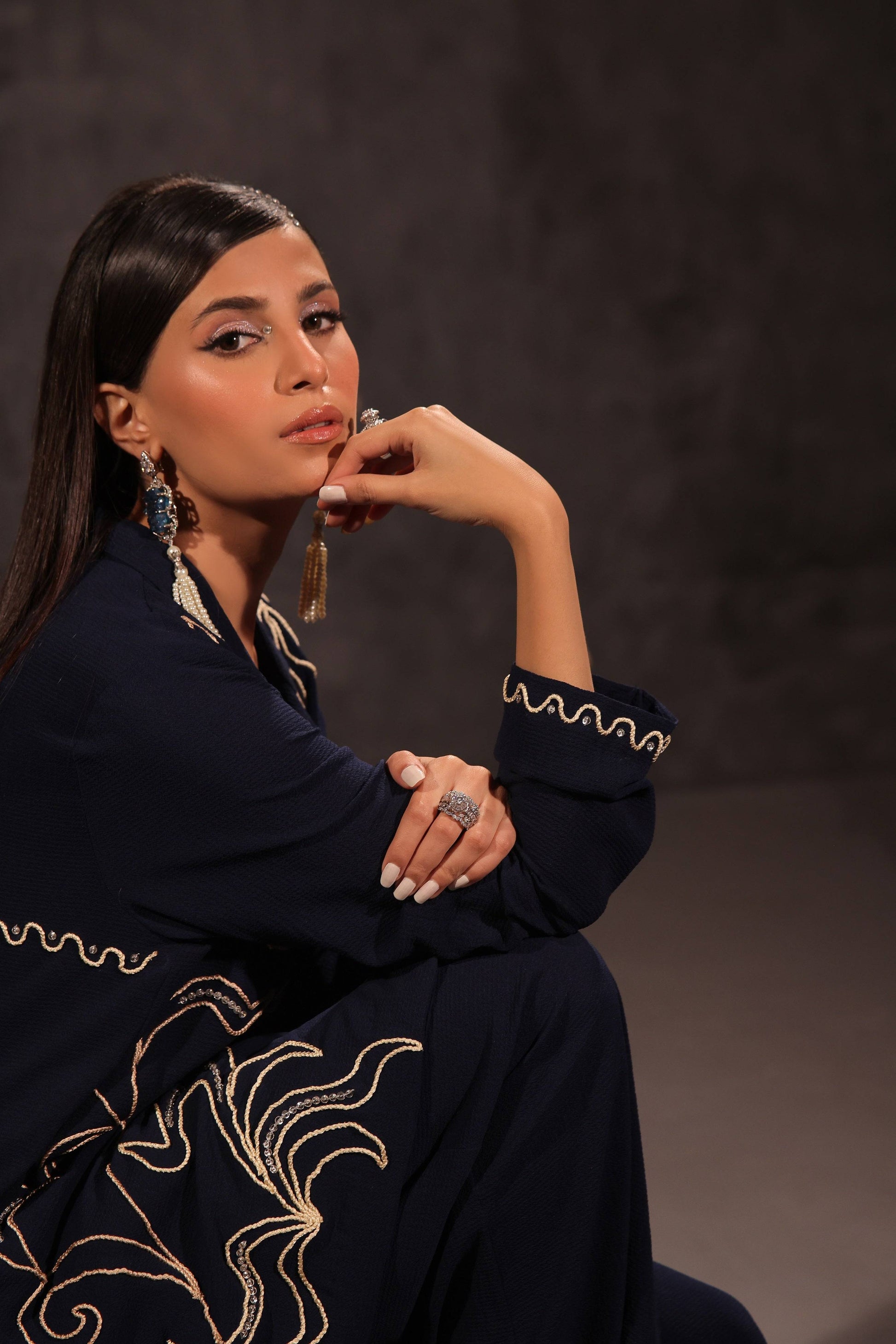 Mona Imran | Ezel Eid 25 | Celeste - Pakistani Designer Dress - by Mona Imran | Type: Ladies Clothes - 100% Original at Saira Sultan