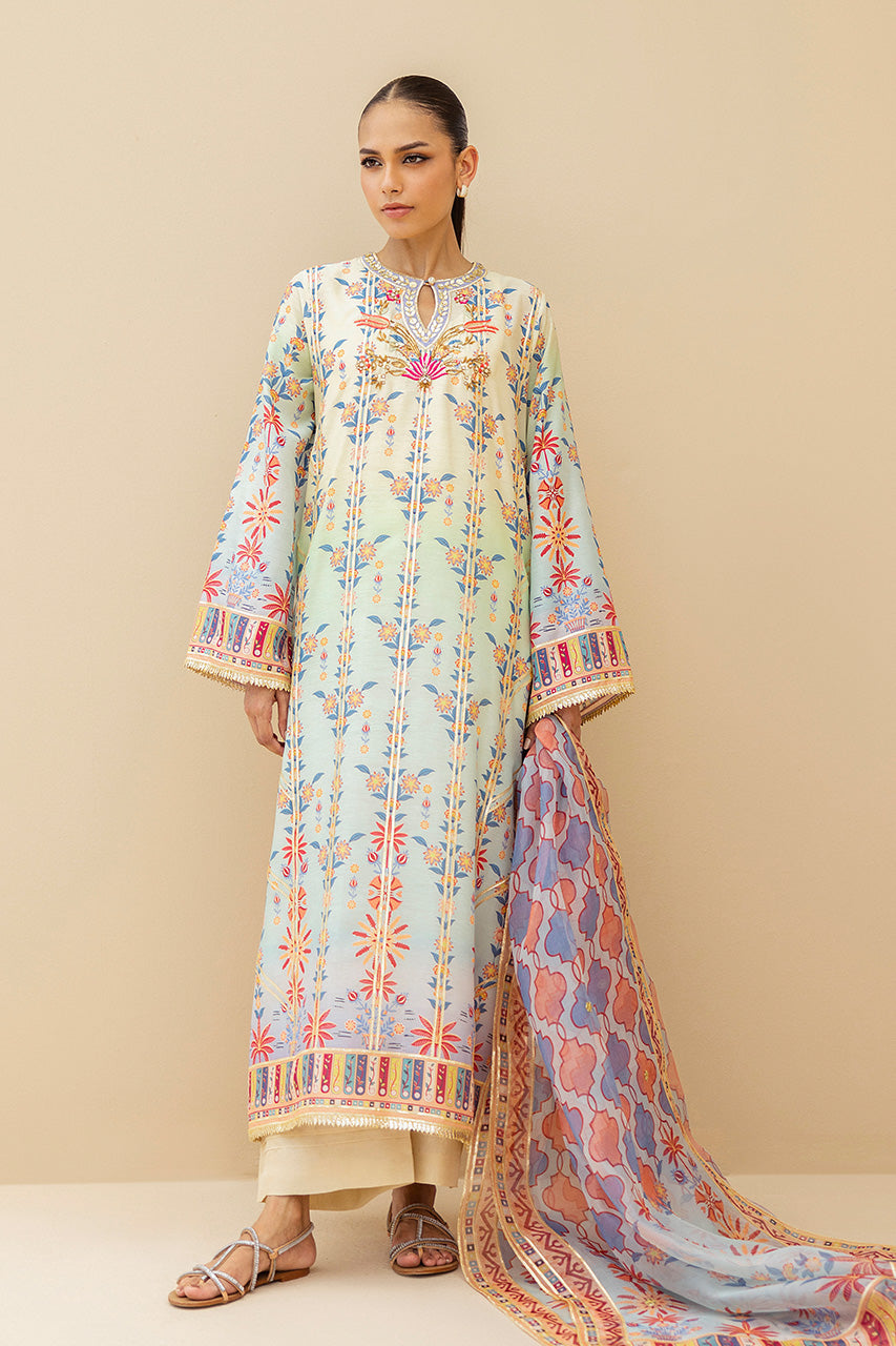 Sania Maskatiya | Samara Luxe 25 |Zayen (B) - Pakistani Designer Dress - by Sania Maskatiya - Type : Ladies Clothes - 100% Original at Saira Sultan