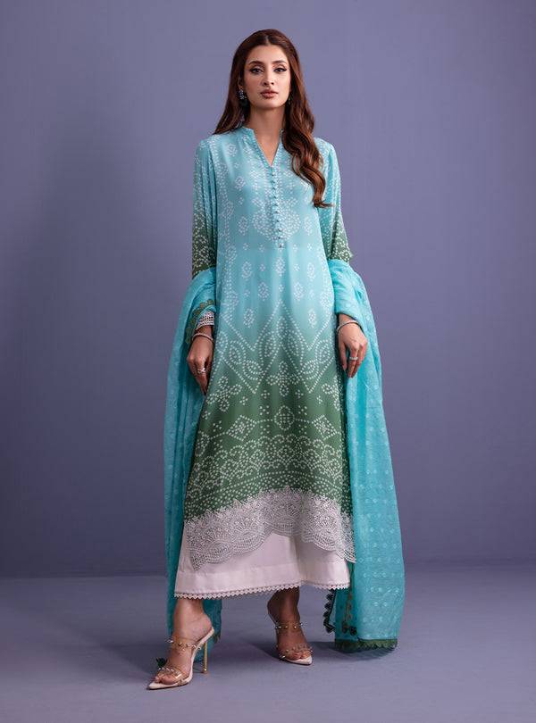 Zainab Chottani | Eid Festive Vol 1 | DIRA - Pakistani Designer Dress - by Zainab Chottani | Type: Luxury - 100% Original at Saira Sultan