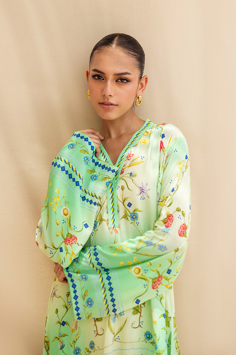 Sania Maskatiya | Mirra Luxury Pret 25 | Nema (B) - Pakistani Designer Dress - by Sania Maskatiya - Type : Ladies Clothes - 100% Original at Saira Sultan