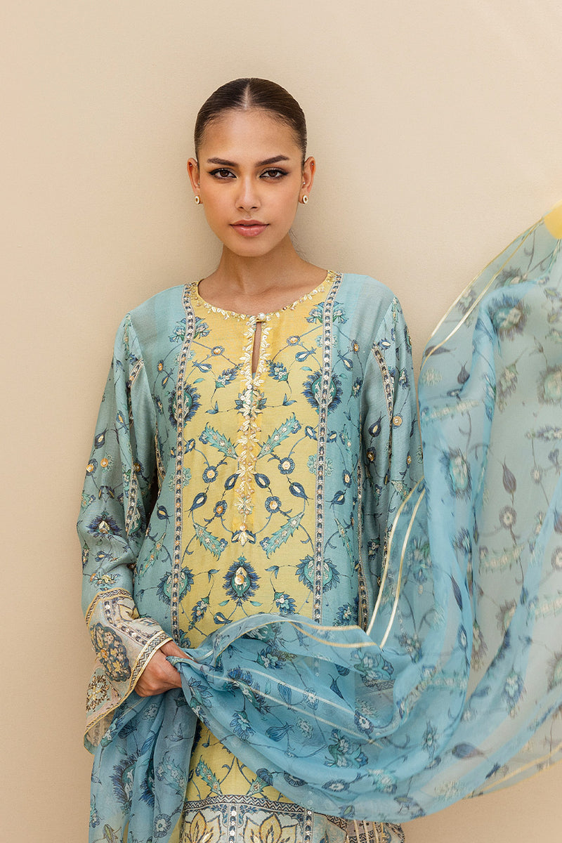 Sania Maskatiya | Mirra Luxury Pret 25 | Aiva (B) - Pakistani Designer Dress - by Sania Maskatiya - Type : Ladies Clothes - 100% Original at Saira Sultan