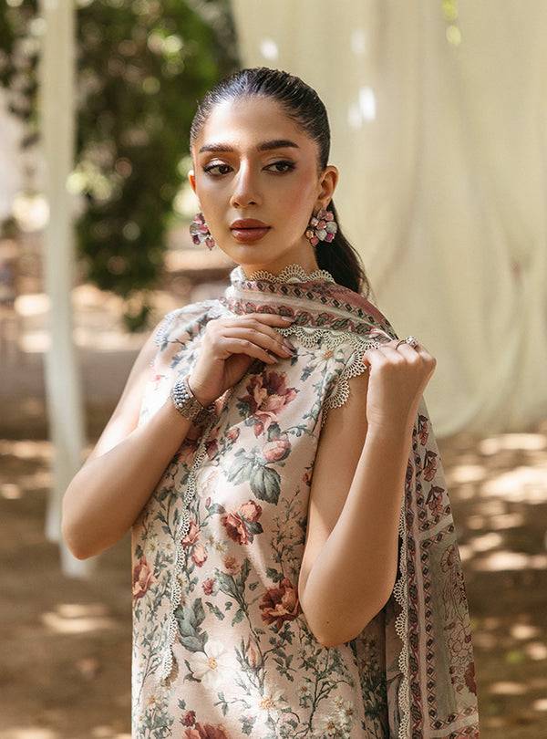 Zainab Chottani | Tahra Lawn 24 | SAMAHA - D 5B - Pakistani Designer Dress - by Zainab Chottani | Type: Luxury - 100% Original at Saira Sultan