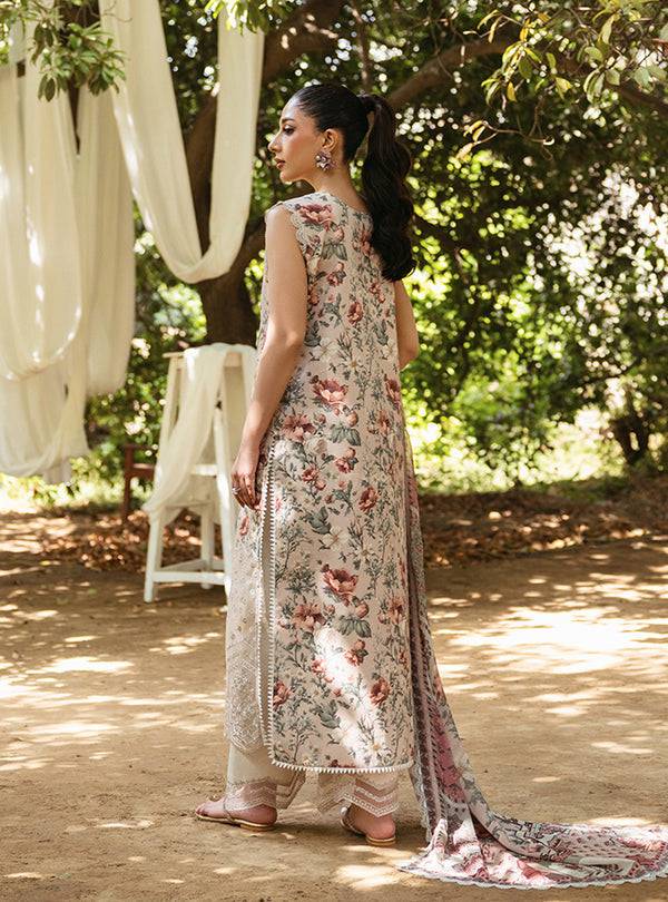 Zainab Chottani | Tahra Lawn 24 | SAMAHA - D 5B - Pakistani Designer Dress - by Zainab Chottani | Type: Luxury - 100% Original at Saira Sultan