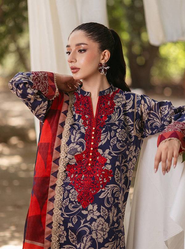 Zainab Chottani | Tahra Lawn 24 | TAMARA - D 7A - Pakistani Designer Dress - by Zainab Chottani | Type: Luxury - 100% Original at Saira Sultan