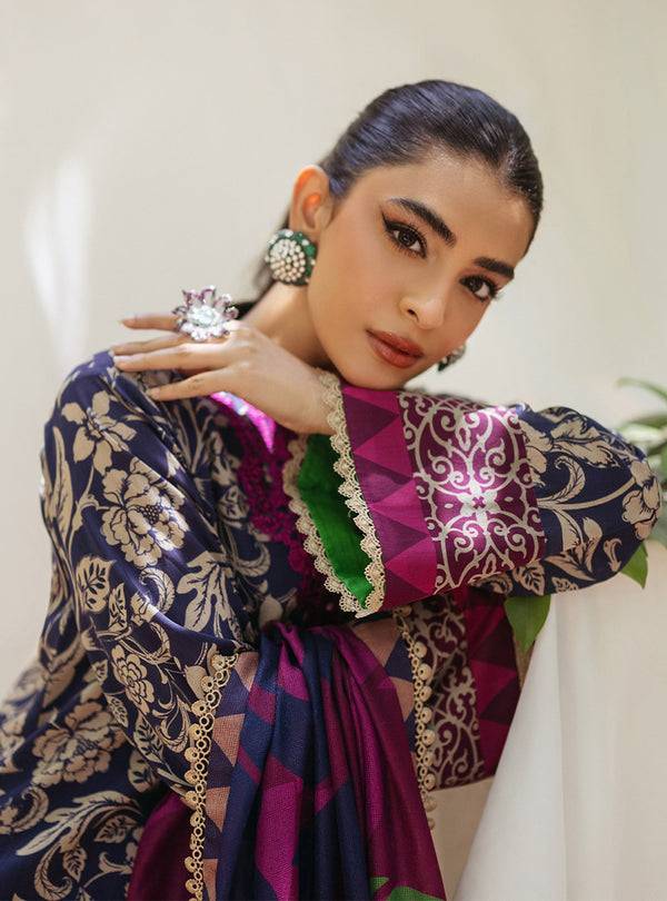 Zainab Chottani | Tahra Lawn 24 | TAMARA - D 7B - Pakistani Designer Dress - by Zainab Chottani | Type: Luxury - 100% Original at Saira Sultan