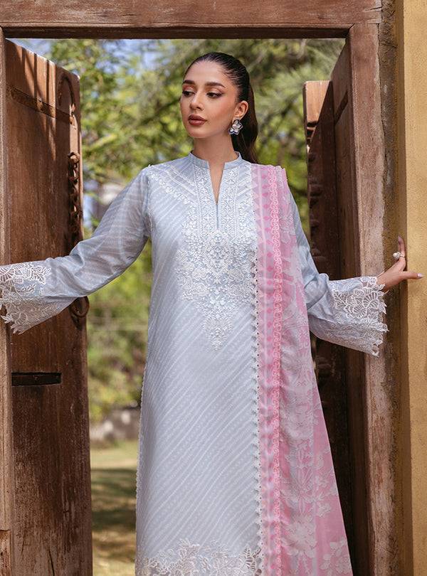 Zainab Chottani | Tahra Lawn 24 | RUHAE - D 9B - Pakistani Designer Dress - by Zainab Chottani | Type: Luxury - 100% Original at Saira Sultan