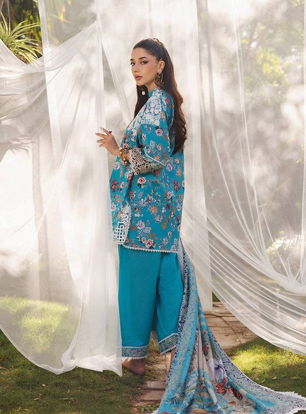 Zainab Chottani | Tahra Lawn 24 | BEEHA - D 2B - Pakistani Designer Dress - by Zainab Chottani | Type: Luxury - 100% Original at Saira Sultan