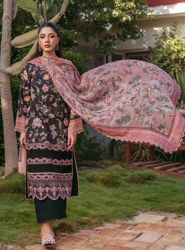 Zainab Chottani | Tahra Lawn 24 | RYMA - D 1A - Pakistani Designer Dress - by Zainab Chottani | Type: Luxury - 100% Original at Saira Sultan