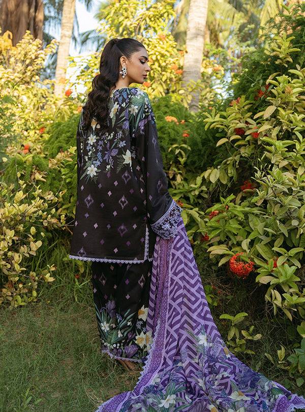 Zainab Chottani | Tahra Lawn 24 | RAHA - D 6B - Pakistani Designer Dress - by Zainab Chottani | Type: Luxury - 100% Original at Saira Sultan