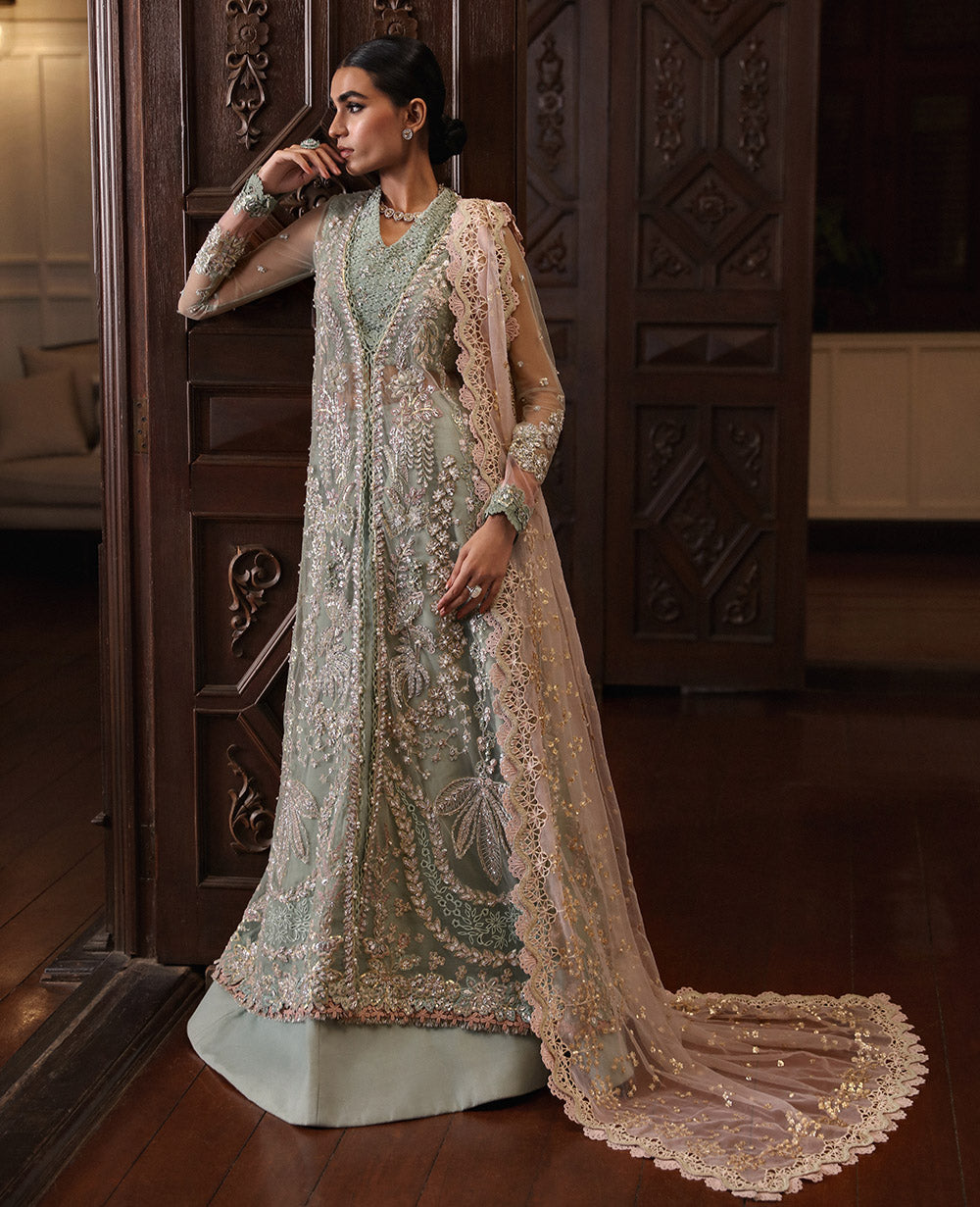 Republic Womenswear | Wedding Formals Vol-1 | Swann (WF-13) - Pakistani Designer Dress - by Republic Womenswear | Type: Bridal - 100% Original at Saira Sultan