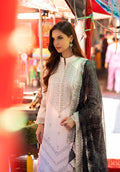 Zarqash | Luxury Lawn 25 | ZQLU 007 SIERRA S Off White Lawn