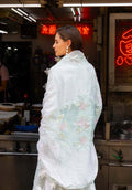 Zarqash | Luxury Lawn 25 | ZQLU 004 CECILY S Ice Blue Lawn