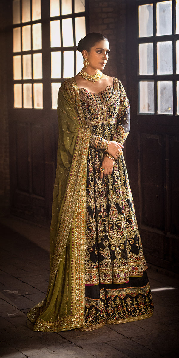 Erum Khan | Jahan Wedding Formals | LEELA - Pakistani Designer Dress - by Erum Khan | Type: Bridal - 100% Original at Saira Sultan