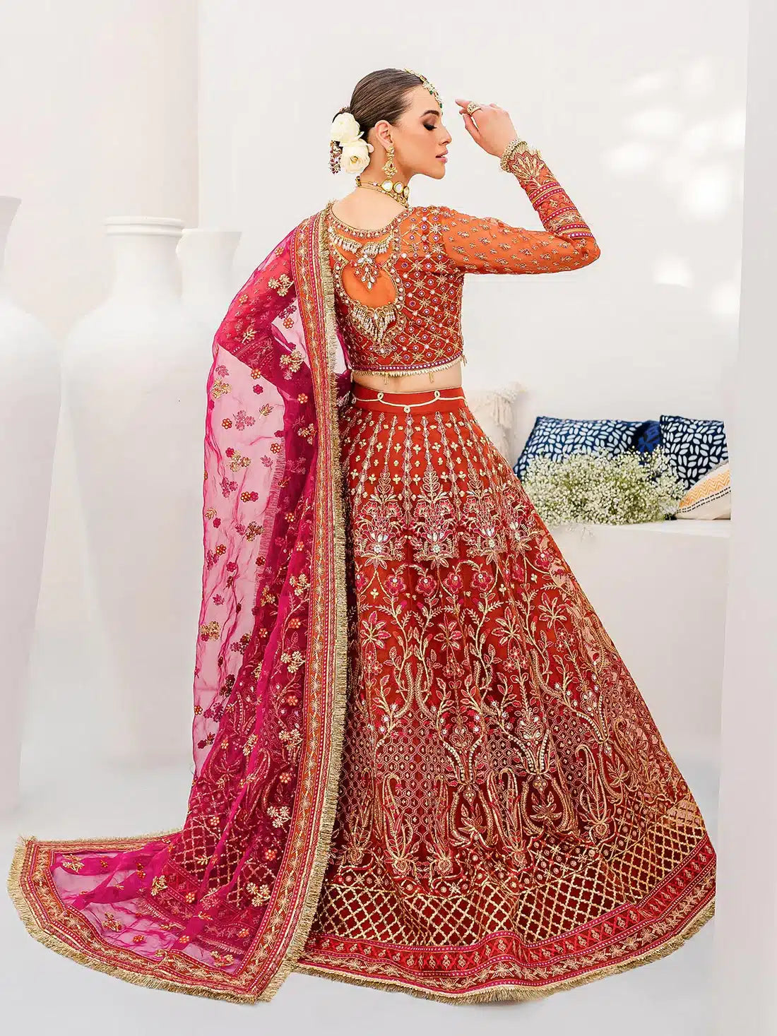 Gulaal | Wedding Collection 23 | SANAIYAH 06 - 3 PIECE - Pakistani Designer Dress - by Gulaal | Type: Bridal - 100% Original at Saira Sultan